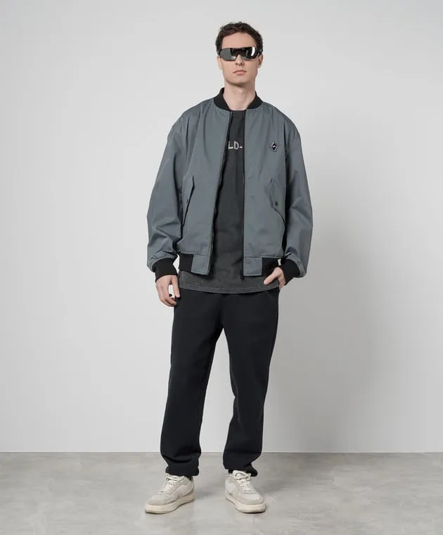 A Cold Wall Gray logo bomber jacket