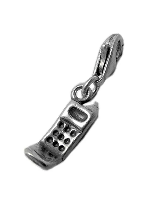 Abalorio-Charm teléfono de plata 015_CHTLFMOVIL