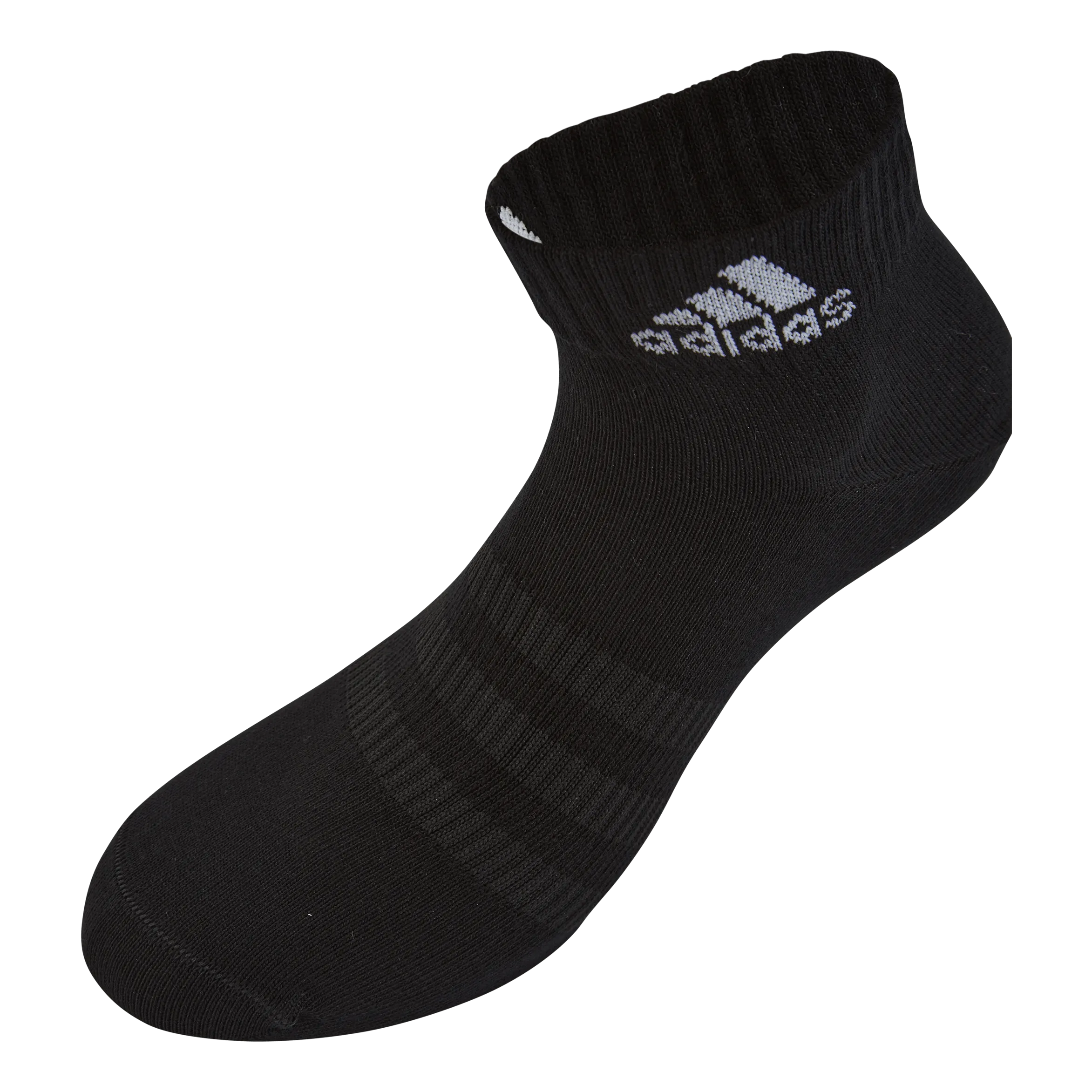 Adidas Thin and Light Sportswear Ankle Socks 6 Pairs Medium Grey Heather