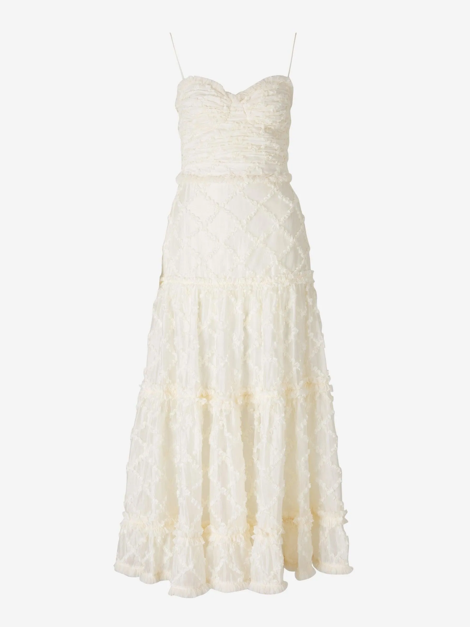 Alexis Vestido Midi Rasa