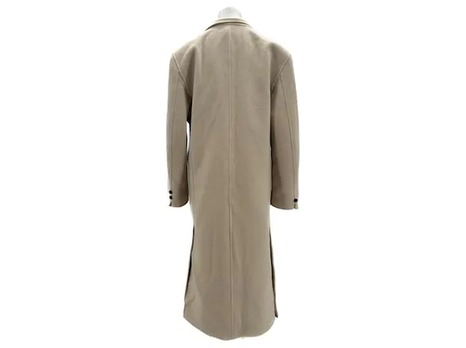 Autre Marque NO FIRMADO / UNSIGNED  Abrigos T.FR Talla Única Lana Beige 
