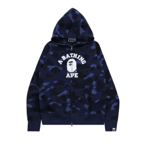 BAPE Color Camo College Full Zip Hoodie