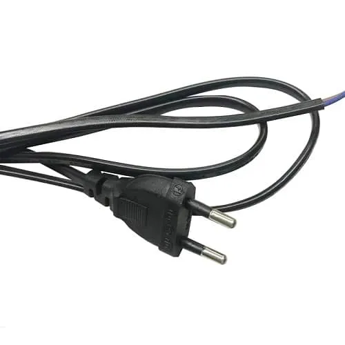 Cable Alimentacion Con Regulador Intensidad Tipo C 1.8 M Negro