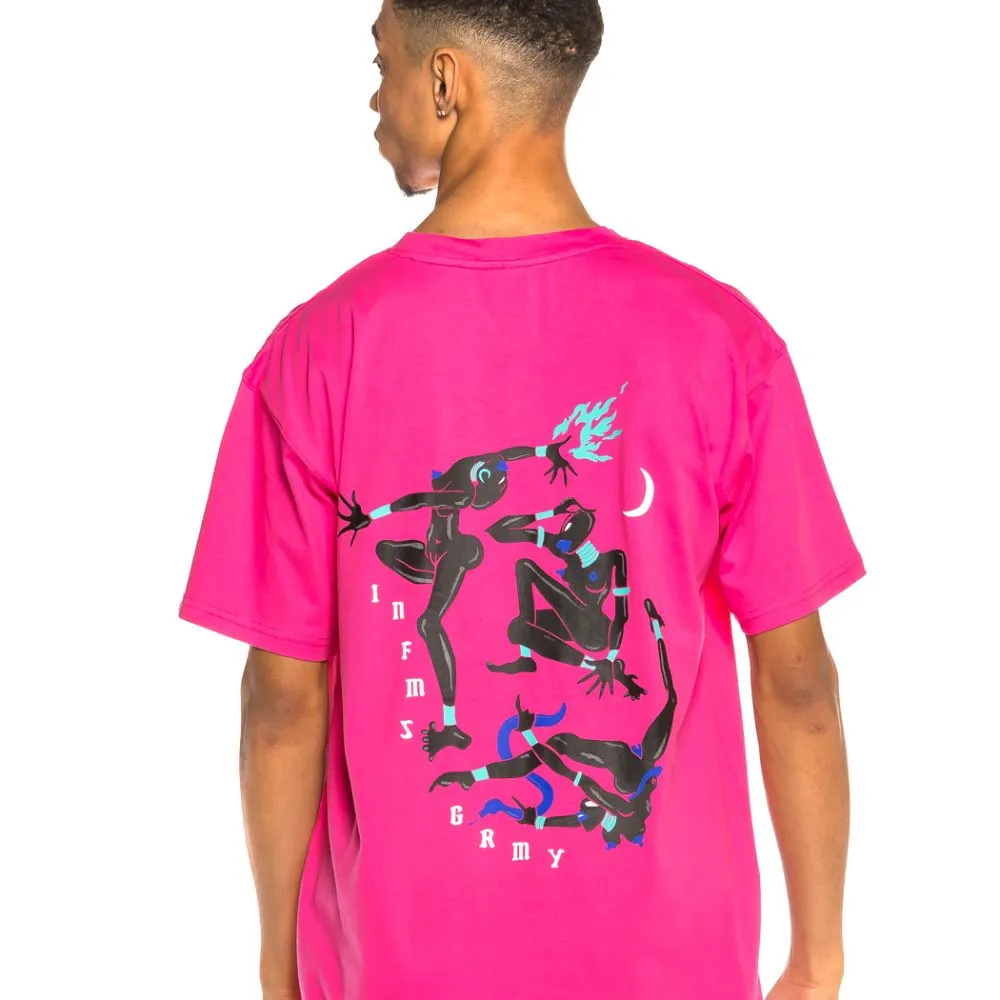 Camiseta Grimey Rituals and Spells Tee SS20 Pink