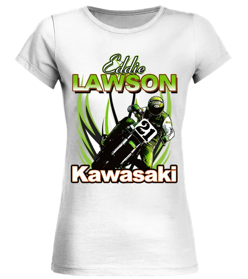 Eddie Lawson 2 (5) Camiseta cuello redondo Mujer