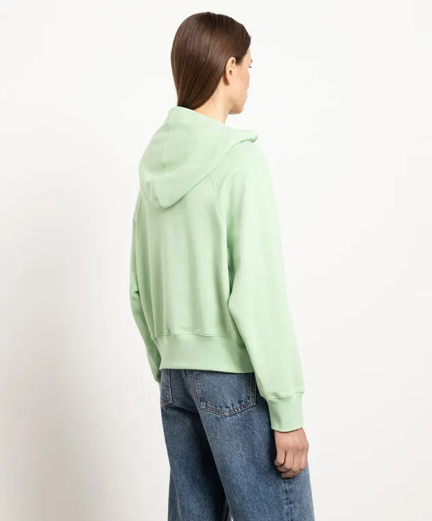 Ermanno Scervino Green sports jacket with a logo