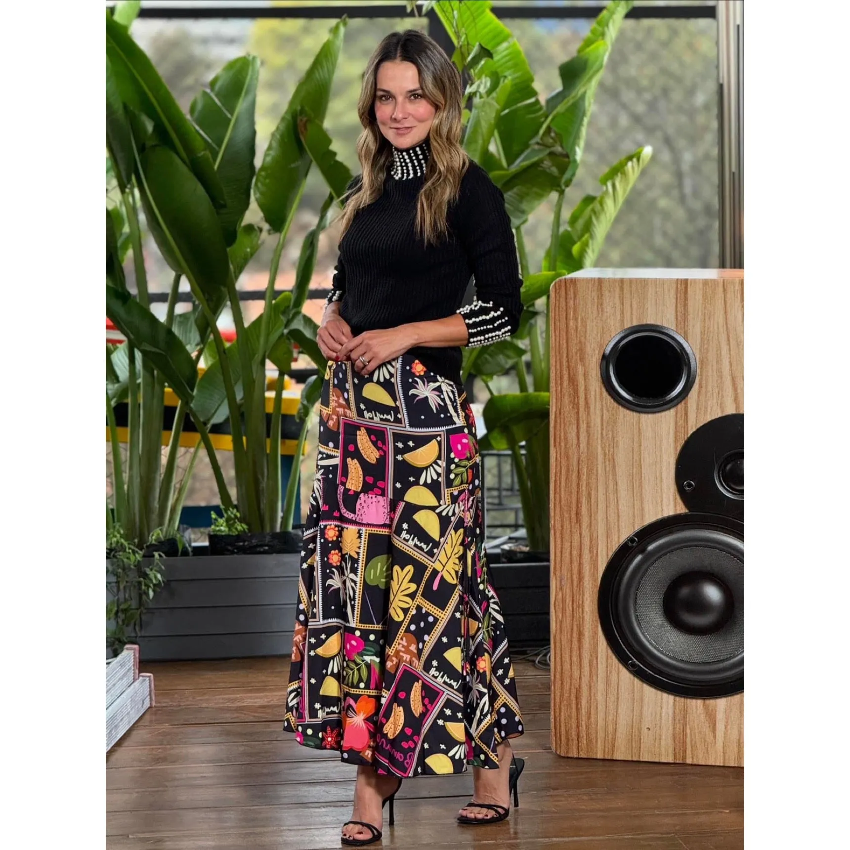 Falda Midi - skirt