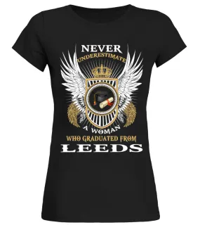 LEEDS GRADUATES Camiseta cuello redondo Mujer