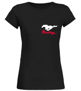 Limited Edition:American Muscle Car Camiseta cuello redondo Mujer