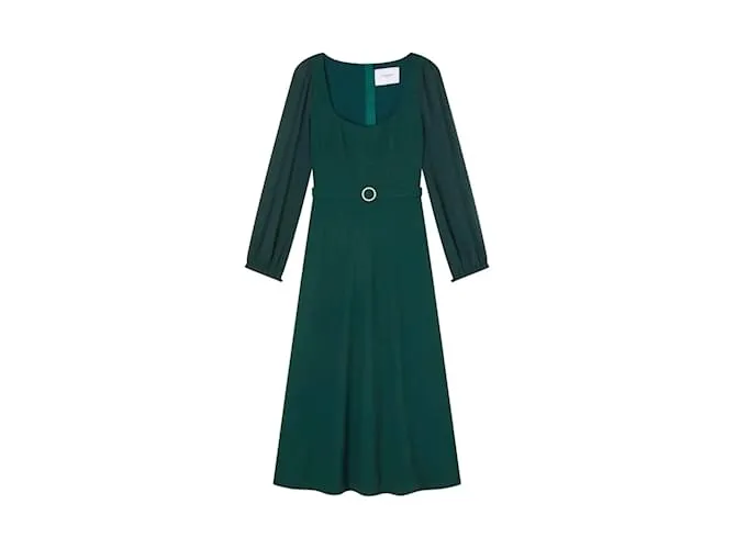 Lk Bennett vestido caqui 