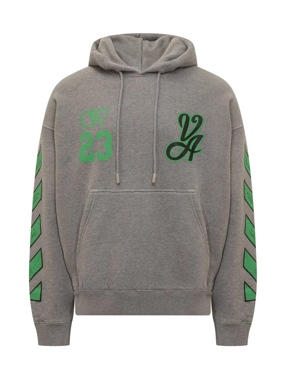 OFF-WHITE Varsity Logo Hoodie
