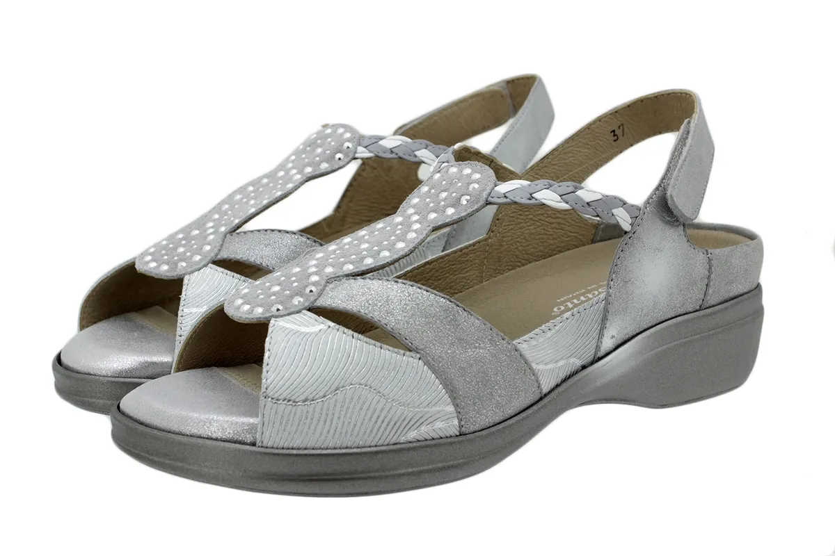 Removable Insole Sandal Ice Leather