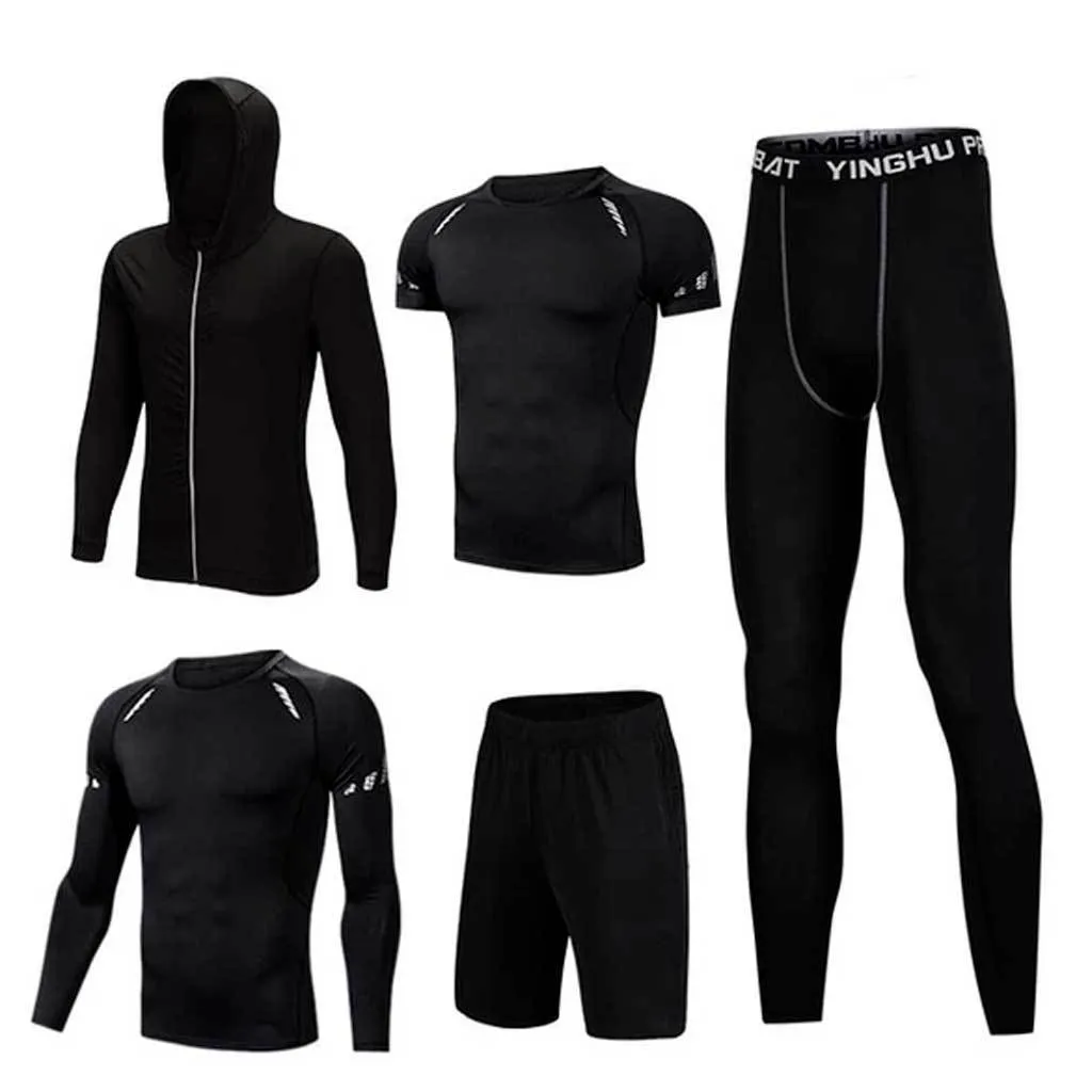 Ropa de gimnasio, 5 prendas, compresión, 5 modelos