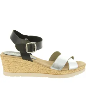 Sandalias de Mujer CUMBIA 30999 VACHETTA COMBI PLATA