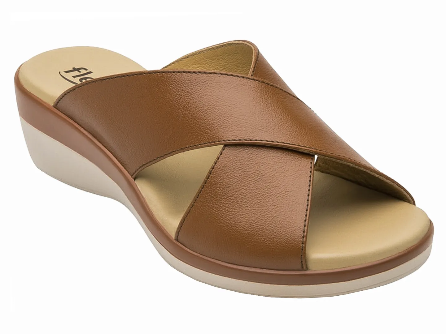 Sandalias Flexi Amapola  Cafe Para Mujer