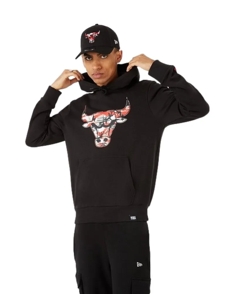Sudadera new era negra nbs infill tm logo chibul hoodie