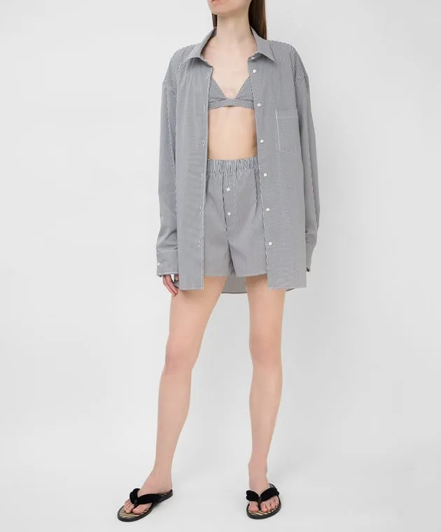 The Andamane Striped top with thin straps