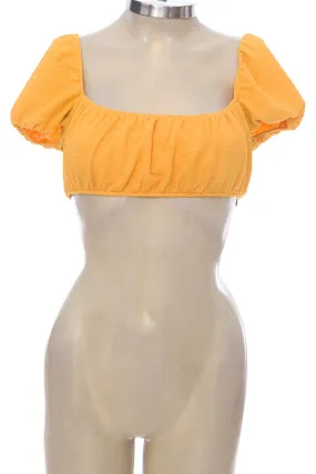 Top / Camiseta color Amarillo - Divided by H&amp;M