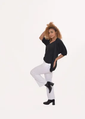 TOP Y CHAQUETA NEGRA