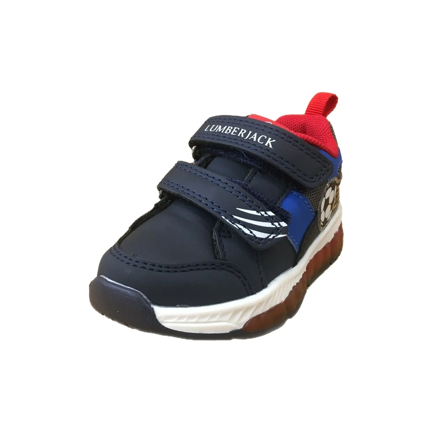 Zapatillas Deportivas De Piel Azul Marino De Niño Lumberjack 26806-20 (tallas De 20 A 26)