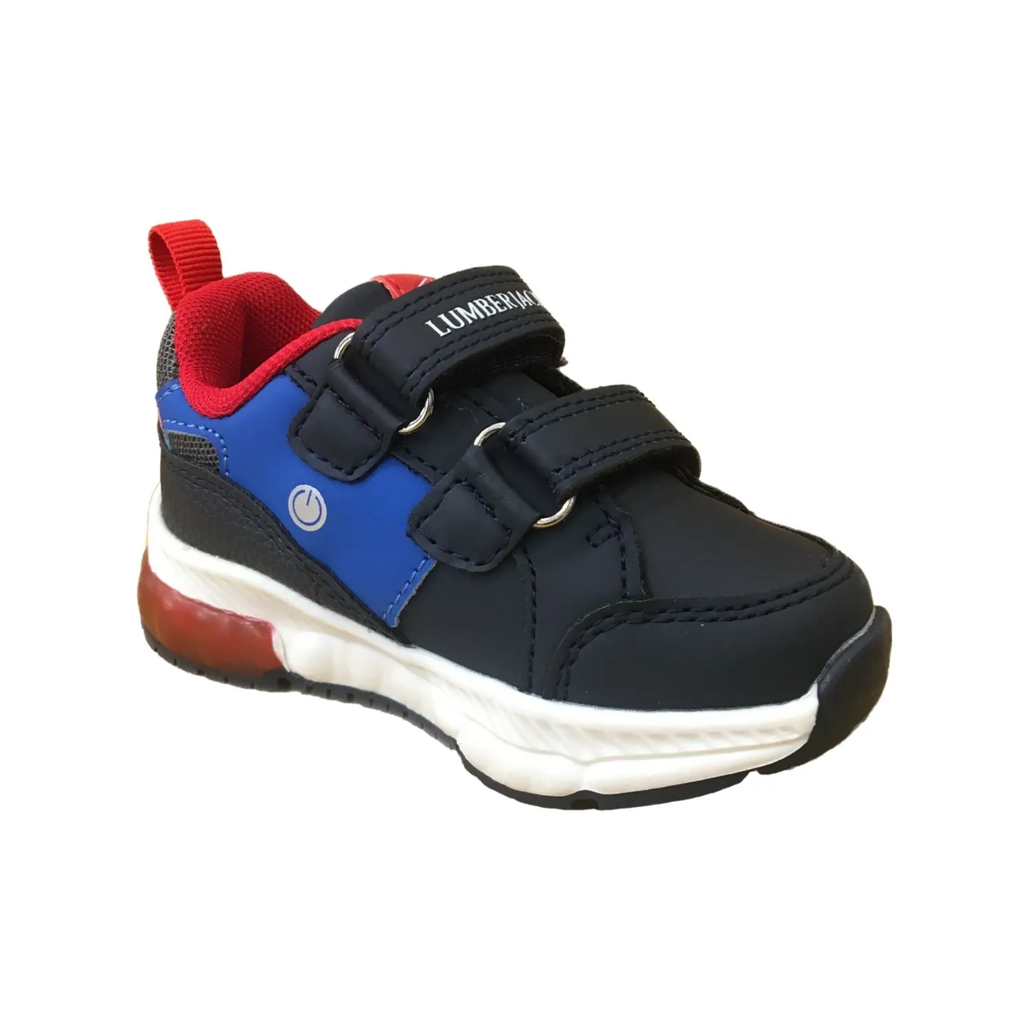 Zapatillas Deportivas De Piel Azul Marino De Niño Lumberjack 26806-20 (tallas De 20 A 26)
