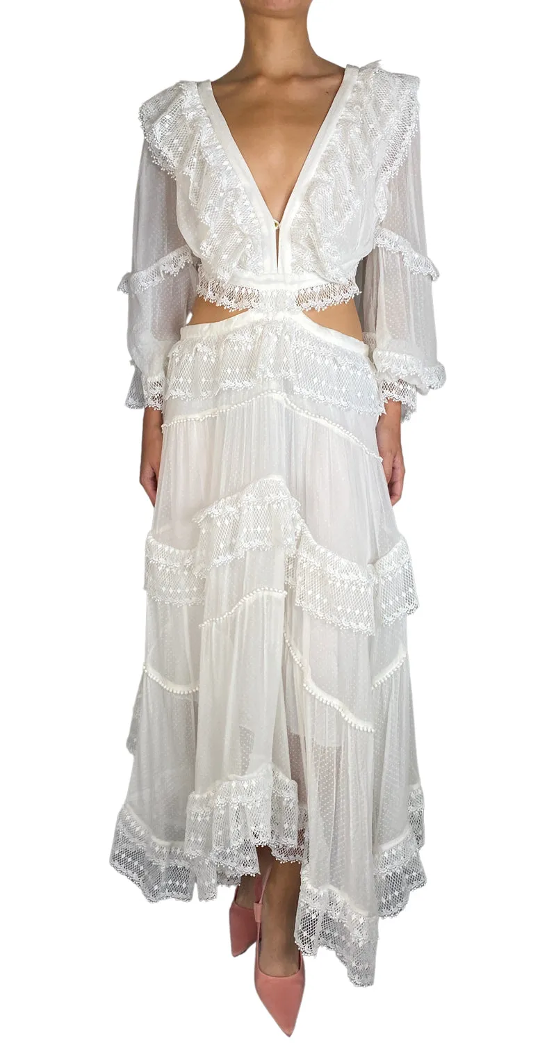 ZIMMERMANN Vestido Suraya Cut Out